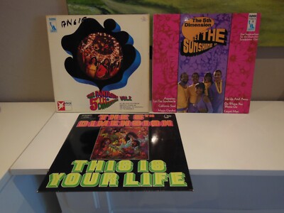 The 5th Dimension 3 er LP-Paket  Vinyl LP Schallplatte Funk,5thpaket1