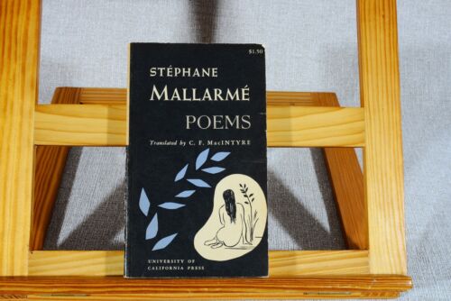 Stephane Mallarme Selected Poems: CF MacIntyre soft cover book - Picture 1 of 4