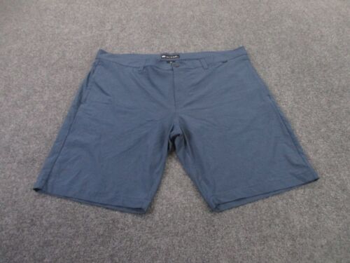 Travis Mathew Shorts Men 42 Blue Sport Chino Golf Performance Outdoors Adult NEW - Picture 2 of 8