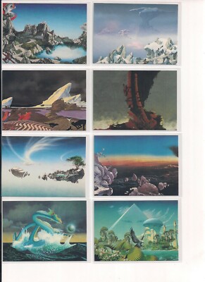 ブシロードその他 1993 ROGER DEAN 90 CARD COMPLETE SET Roger Dean Fantasy Art Trading Cards (1993) / Singles / Choose