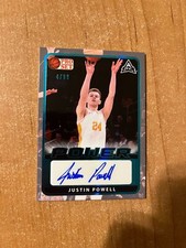 2021-22 Leaf Pro Set Power - Justin Powell - Platinum ARC Auto #'d 4/99