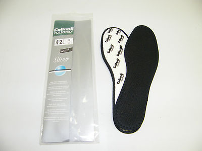 Collonil Silver Insole Size 36 Silver Threads Antimicrobial Effect Black