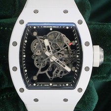 Richard Mille “Bubba Watson” 49.90mm White Ceramic MINT COMPLETE SET RM 055 20