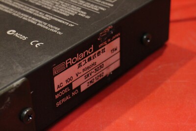 USED Roland SRV 3030 Digital Reverb Rack Effect Vintage U2190