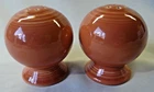 Fiesta Salt & Pepper Shakers Poppy Fiestaware