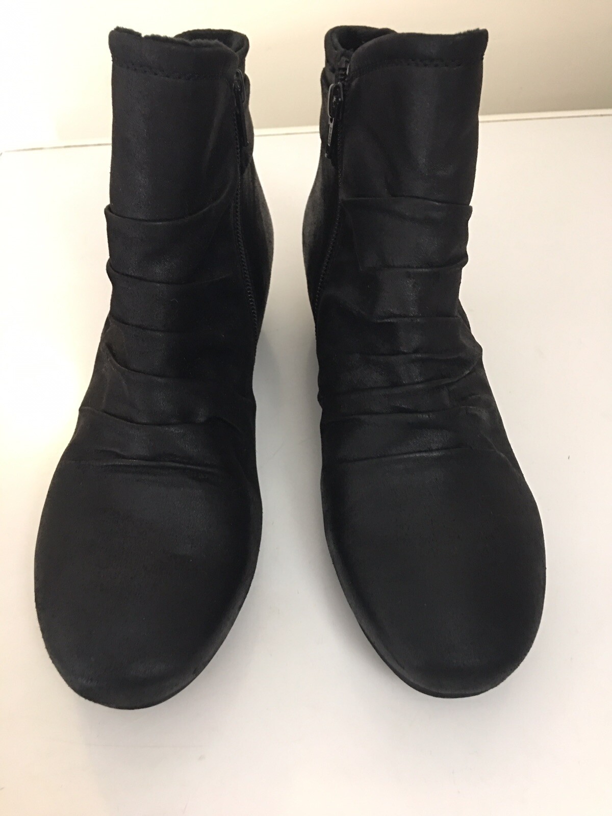 Baretraps Women Sheigh Wedge Black Ankle Boots | eBay