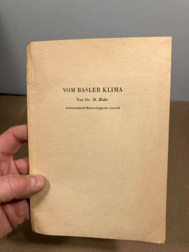 Vom Basler Dr. M Bider 1948 Druck Benno Schwabe & Co. - Bild 1 von 5