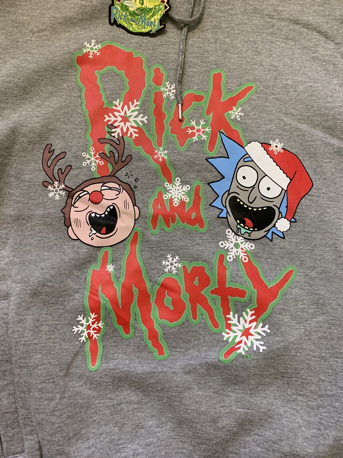 christmas jumper rick and morty