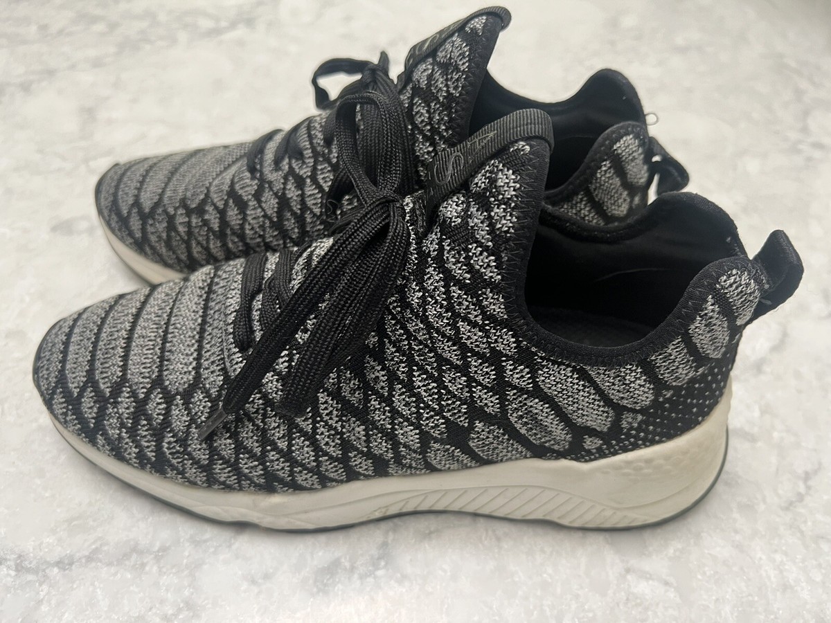 Walmart Dark Gray Women's Sneakers ASH Womens 38 Knit Wedge