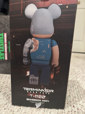 BE@RBRICK - ベアブリック Terminator T-800 DARK FATE 400% Medicom BE@RBRICK Terminator Dark Fate T-800 400% BearbrickFigure