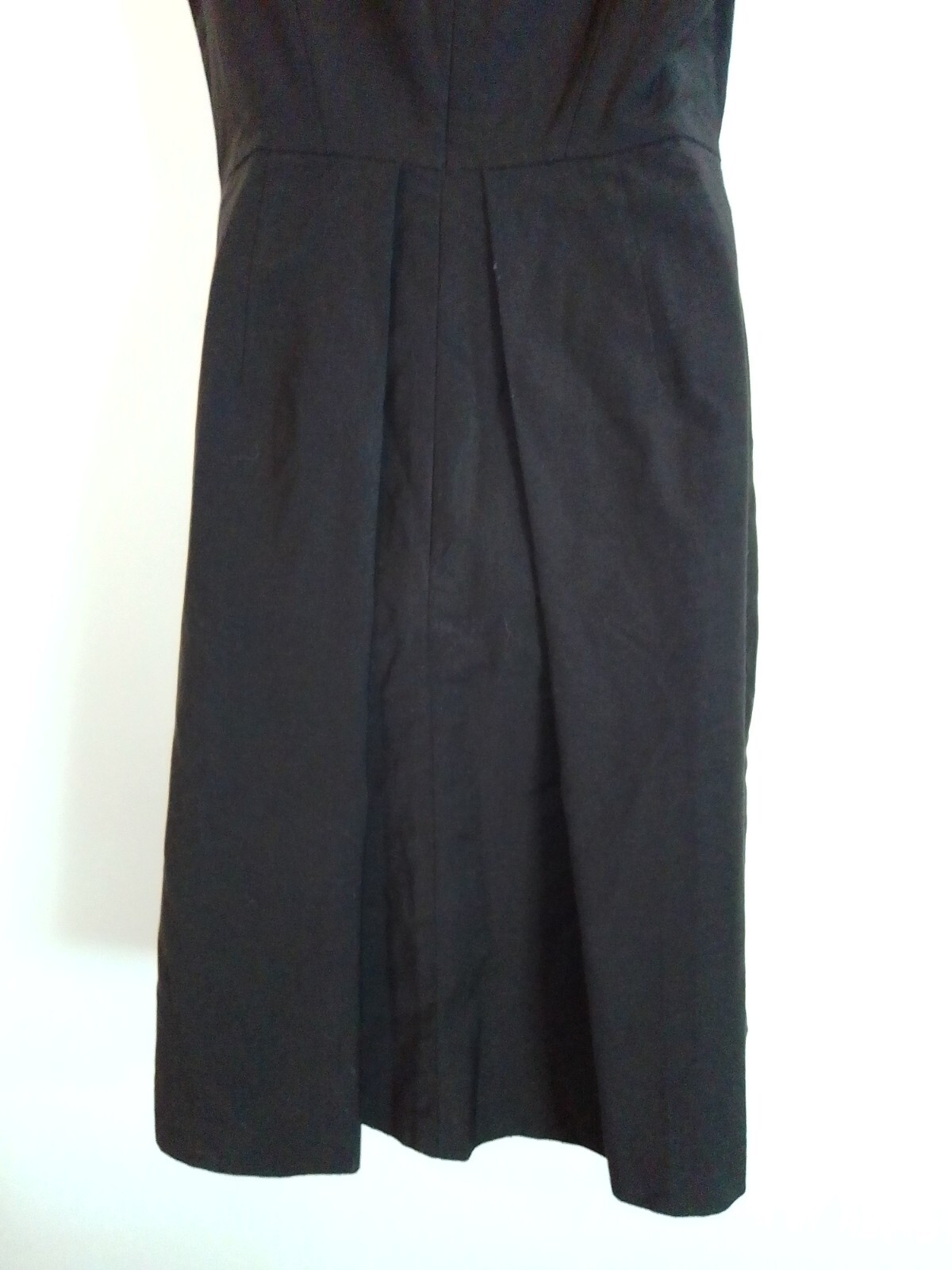 M&S Marks And Spencer Autograph Knee Length Black Dress Size 12 eBay