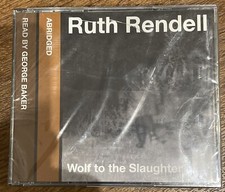 RUTH RENDELL-WOLF TO THE SLAUGHTER-Inspector Wexford 3xCD Audiobook -BRAND NEW
