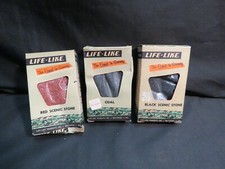 Lot of 3 Vintage Life-Like Scenic Stone  Coal Train Accessories, HO Scale