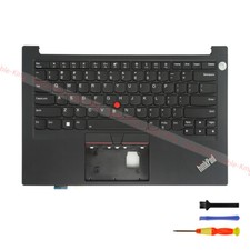 US Backlit Palmrest Keyboard for Lenovo Thinkpad E14 Gen1