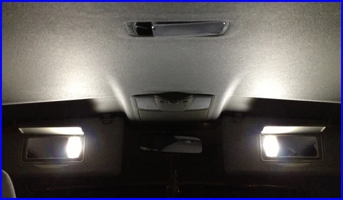 4Pcs White LED 6614F 6641 TS-14V1CP F30-WHP Fuse Visor Vanity Mirror Light Bulbs - Picture 6 of 6