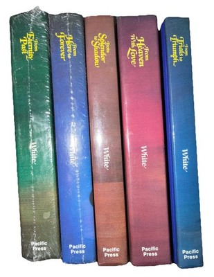E.G. White Vintage Hardcover Book Lot of 5 Pacific Press 1986 (2) Sealed