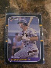 STEVE GARVEY PADRES 1987 DONRUSS BASEBALL  CARD  #81