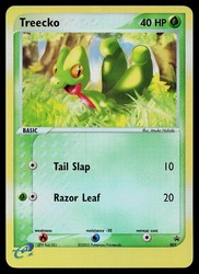Treecko 003 Black Star Promo Reverse Holo