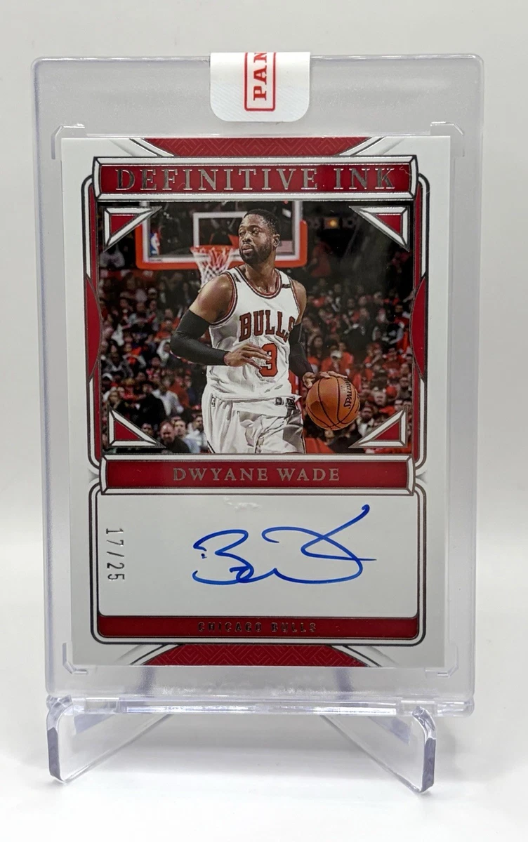 Dwyane Wade Autographed NBA Basketball Trading Cards & Accessories