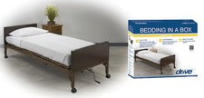 Bedding in a Box 4‑Piece Hospital Bed Linen Set – Fits 36x80 Homecare Beds