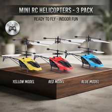 Mini RC Helicopters – Durable, Rechargeable & Safe Indoor Drones for Kids