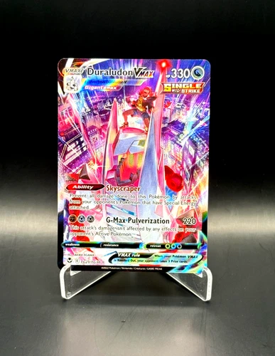 Pokémon TCG Duraludon VMAX Holo Silver Tempest Trainer Gallery NM TG21/TG30