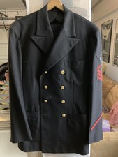 WW2 US Navy Chief Petty Officer Machinist Dress Dark Blue Uniform Jacket Pants