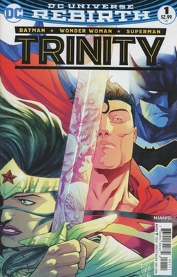 TRINITY #1 BY DC 2016-2018 1$ COMIC SALE + BONUS