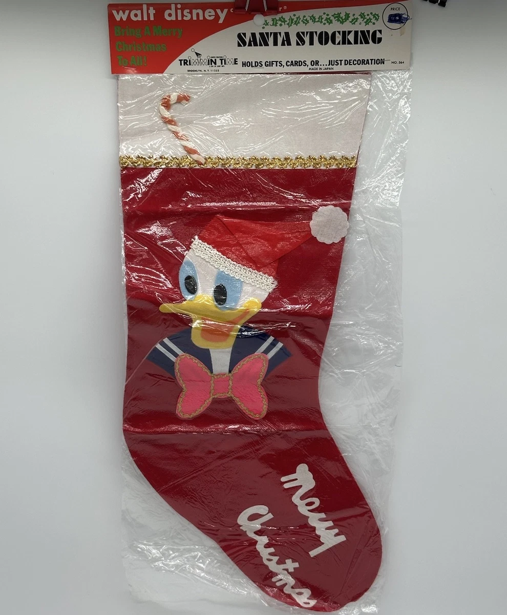 Donald Duck Disney Holiday Stockings (1968-Now) for sale | eBay
