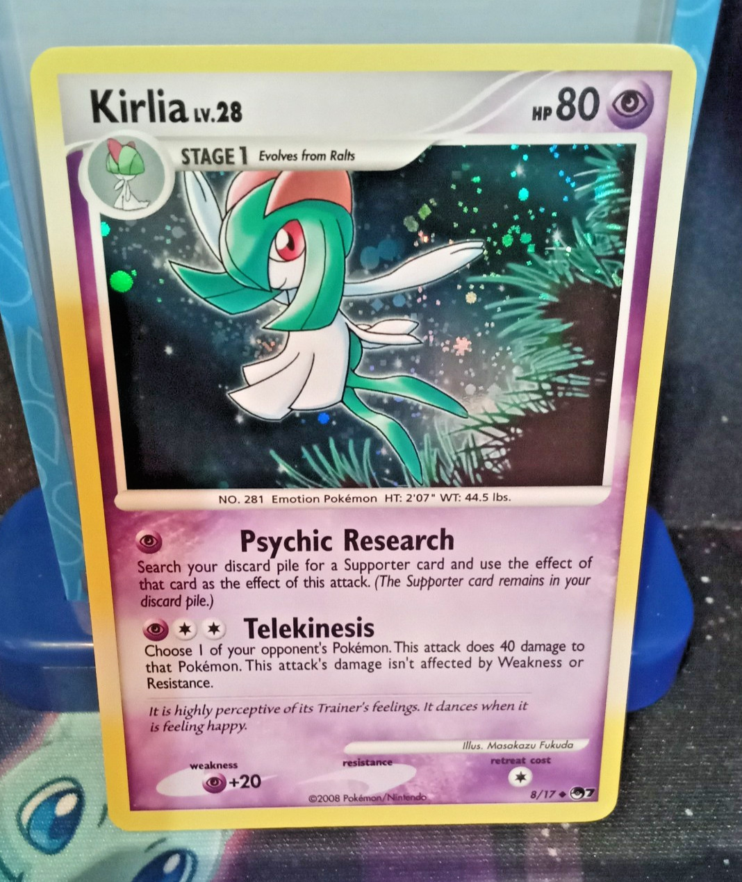 Kirlia 008/017 POP Series 7 Holo NM/M