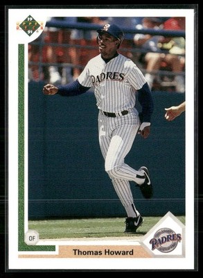 1991 Upper Deck Final Edition - Thomas Howard #39F