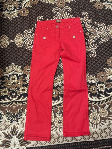 Women Iceberg Jeans Red 26 #9A6X