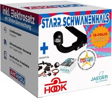 HOOK ANHÄNGERKUPPLUNG für Kia Sportage QL QLE 16-18 starr + 13-polig E-Satz SPEZ