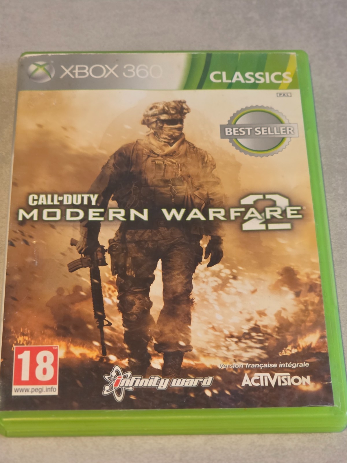CALL OF DUTY MW MODERN WARFARE 2 MICROSOFT XBOX 360