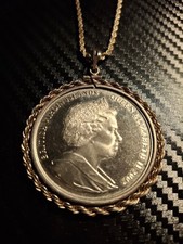 2002 British Virgin Islands $1 9/11 Memorial $1 Coin Pobjoy Mint in Bezel 51AA