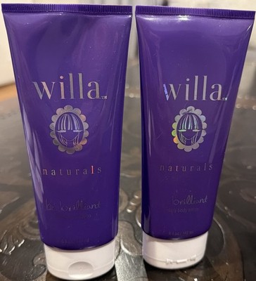 2x Willa Naturals Be Brilliant Daily Body Lotion 5 fl oz / 147 ml (LOT SET OF 2)