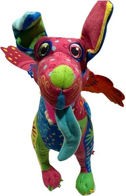 Disney Pixar Coco Dante Alebrije Plush Stuffed Animal Toy Vibrant Collectible