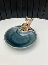 Vintage Wade Porcelain Fawn Pin Dish By Wade Ireland