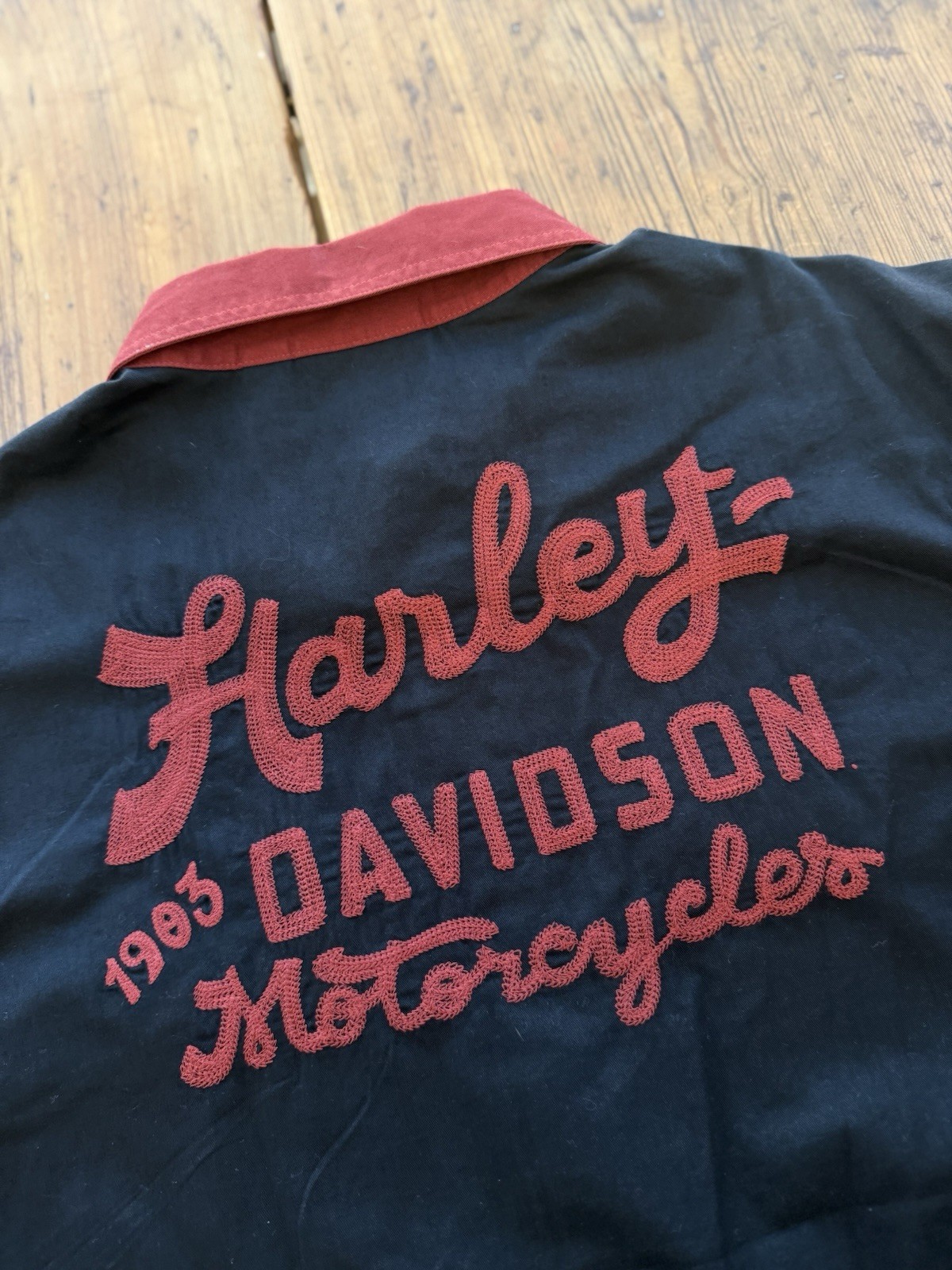 Harley Davidson Performance Mechanic Button Down … - image 1