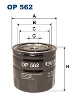 ÖLfilter Filtron OP 562 Anschraubfilter 3/4-16 UNF