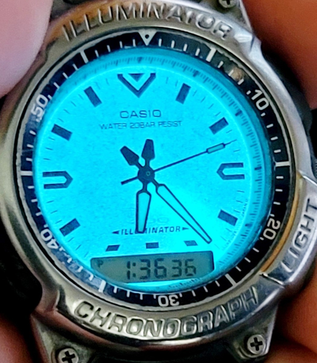 Casio Duro DR0-207 Ana-Digi Diver 200M “Tuna” JDM Module 1320