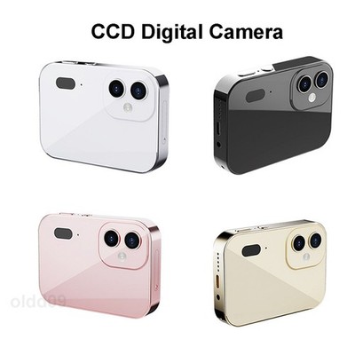 3-inch CCD Digital Camera 64MP 4K Video Touch Screen Camera with Built-in Flash
