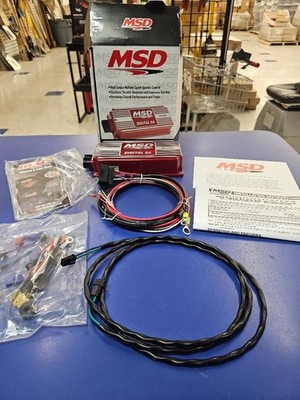MSD 6201 Digital 6A Ignition Control Unit  NEW Complete set up. Free Shipping!