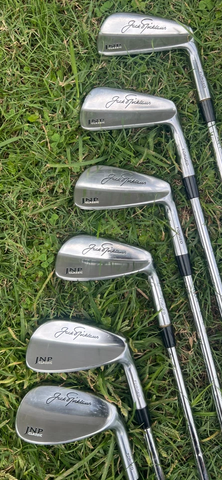 Jack Nicklaus Golf RH JNP Classic 2-PW+SW Iron Set TT DG Stiff Flex Shafts *TW* - Image 3 of 4