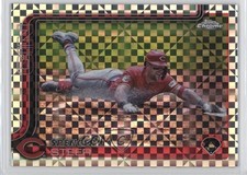 2025 Topps Chrome X-Fractor Spencer Steer #174 1i5e