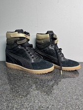 Zapatos de caña alta de gamuza Puma Wedge Iri para mujer talla 9