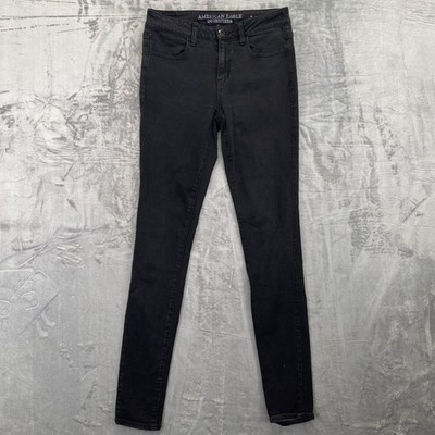 American Eagle Women's Hi-Rise Jegging Super Stretch Black Size 2