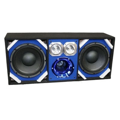 Deejay LED TBH10BLUE_6 Chuchera Box w/10in Woofers & Horn