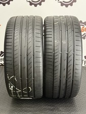 2x 255 35 R19 96Y XL CONTINENTAL CONTISPORT CONTACT 5P AO 3-4mm TESTED 