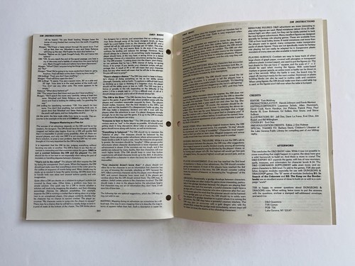 D&D Dungeons and Dragons Basic Set TSR 1981 - Afbeelding 7 van 23
